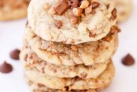English Toffee Crunch Cookies