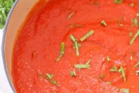 Slow Roasted Garden Tomato Marinara