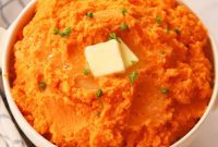 Golden Sweet Potato Mash