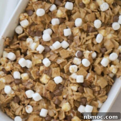 These peanut butter no bake smore bites are easy and delicious.