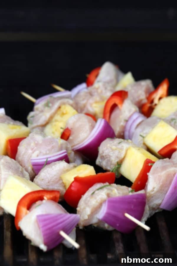 This easy rosemary chicken marinade is made with lemon and rosemary and perfect for grilling chicken kabobs or baking in the oven.