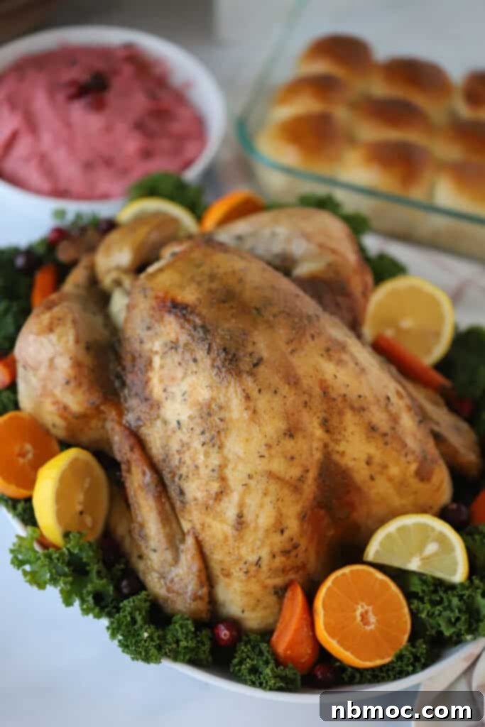 how to make an oven roasted whole turkey recipe.