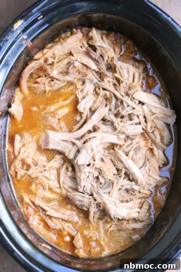 The Ultimate Cafe Rio Sweet Pork Recipe 3 Sweet pork cooked and shredded in a slow cooker, Costa Vida sweet pork, sweet pork Cafe Rio, recipe for Cafe Rio sweet pork