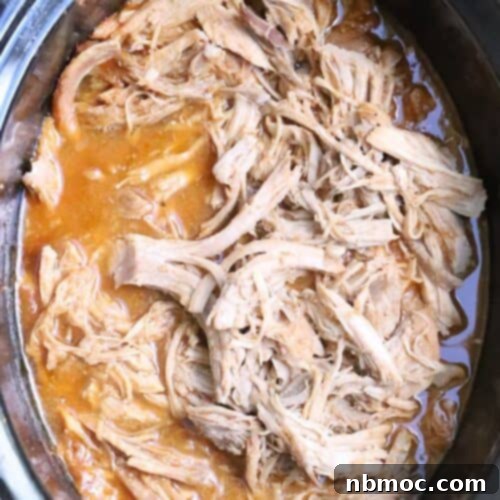 The Ultimate Cafe Rio Sweet Pork Recipe 4 Sweet pork cooked and shredded in a slow cooker