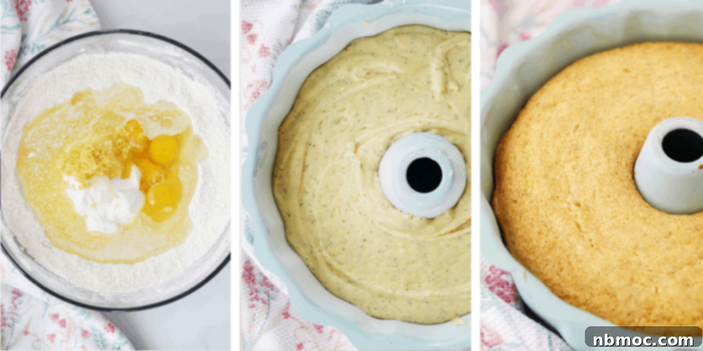 how to make lemon poppy bundt cake recipe, lemon poppy seed poundcake; lemon poppyseed cake.