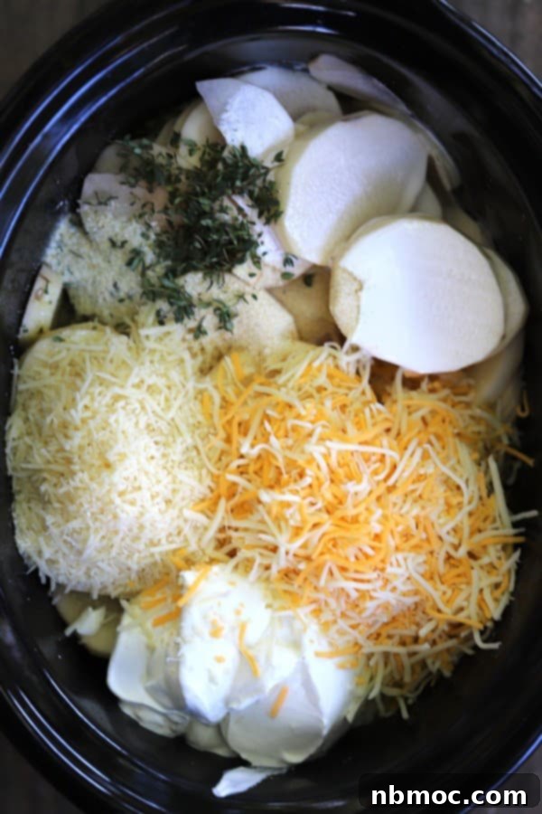 scalloped potatoes in the crock-pot, slow cooker scalloped potatoes recipe. crock pot au gratin potatoes, scalloped potatoes slow cooker. 