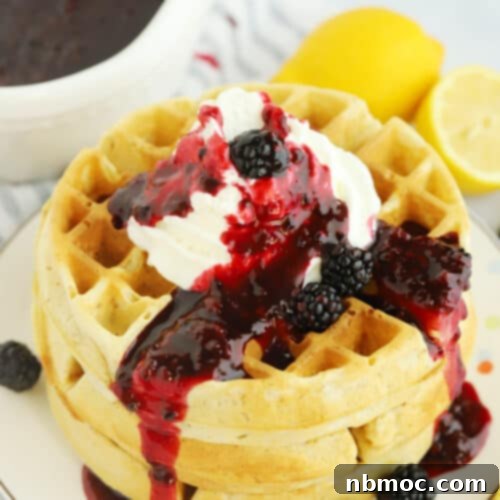 Homemade Belgian Waffles