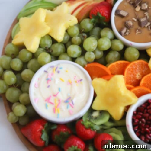 Fruit Charcuterie Board for breakfast, brunch , baby shower, bridal shower, or holiday dinner idea.