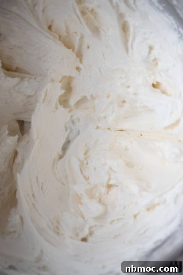 Whip Up Perfect Buttercream Frosting 2 A metal bowl filled with the best buttercream frosting, showcasing its fluffy and delicious texture, ready for decorating.