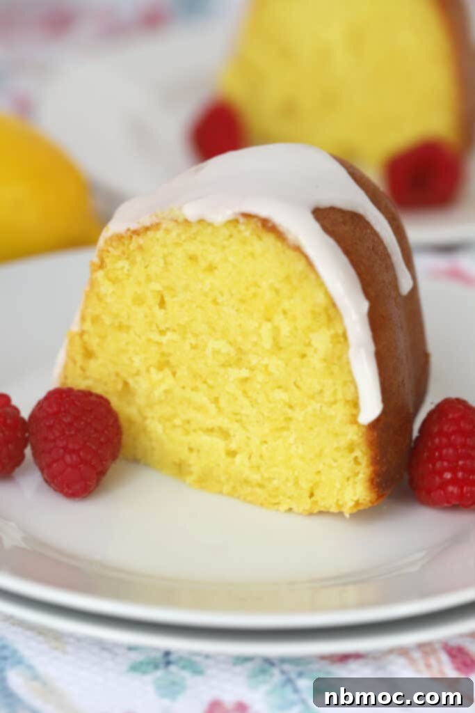 The best lemon bundt cake recipe, drizzled with lemon glaze, perfect for a special occasion.