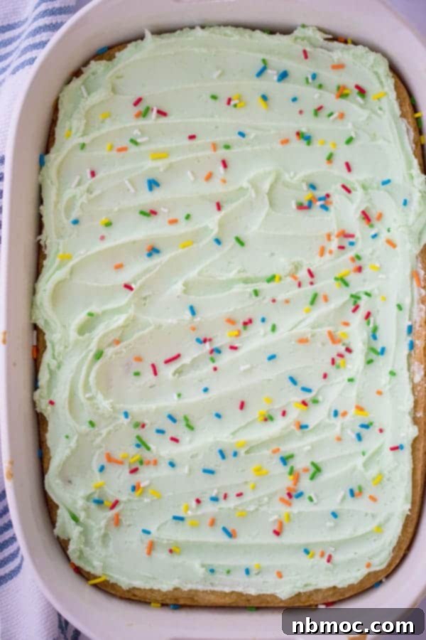 Stacked Coconut Lime Sugar Cookie Bars with Frosting