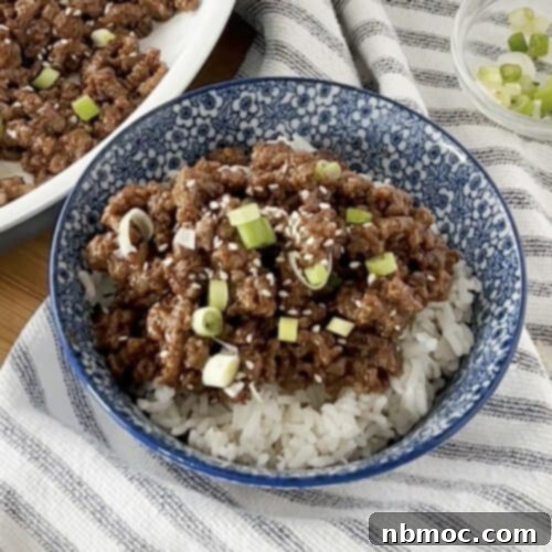 ground beef recipe, Korean beef recipe