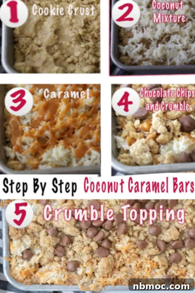 How to make Coconut Oatmeal Cookies Magic Bars.