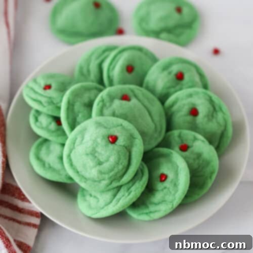 Green Mean Christmas Treats 5 Grinch Cookies Recipe