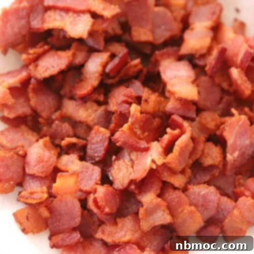 easy recipe for bacon bits. how to make bacon bits.