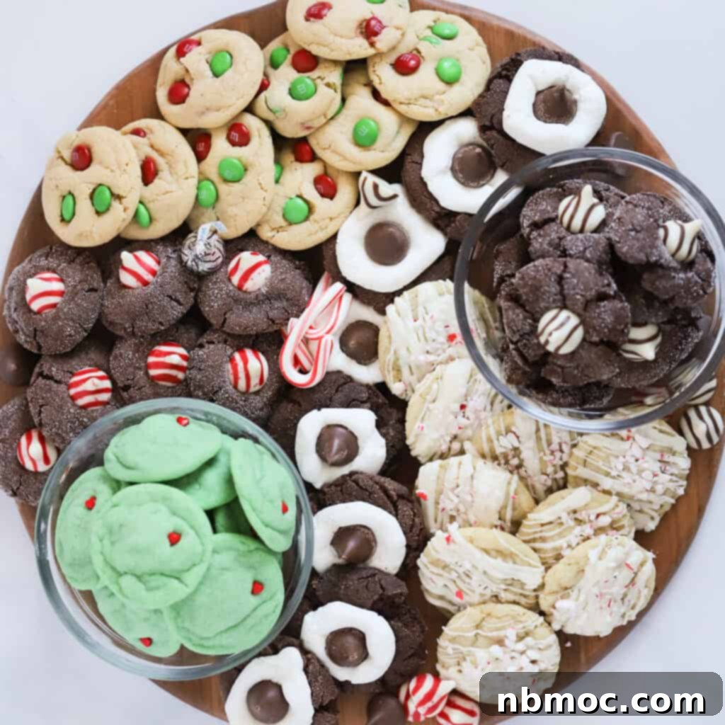 christmas cookie Board