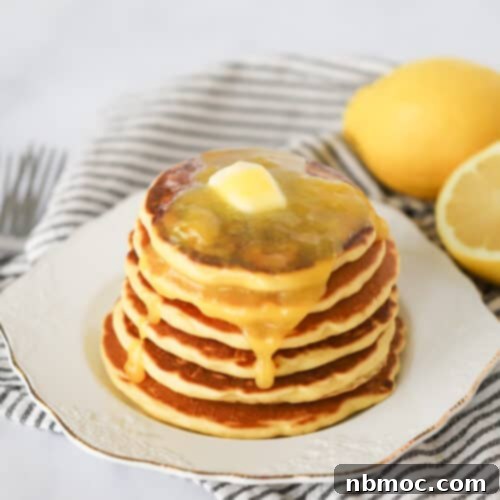 Lemon Ricotta Cheese Pancakes