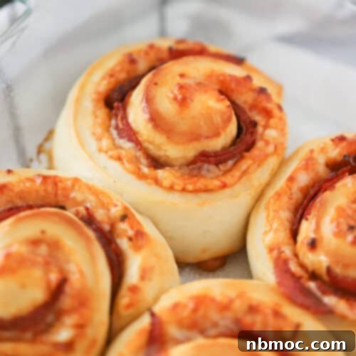 Cheesy Pizza Pinwheels 8 pepperoni roll ups, pizza roll, pizza roll ups.