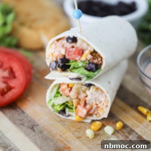 Southwest Chicken Wrap Recipe