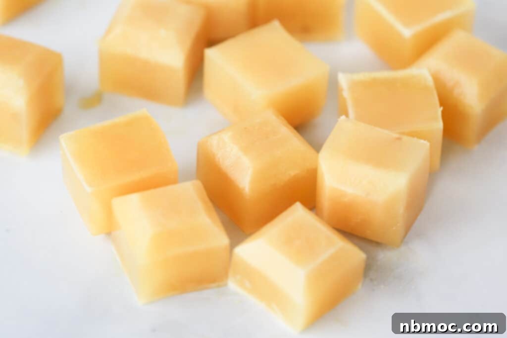 Ice cubes of lemon ginger honey tea. 