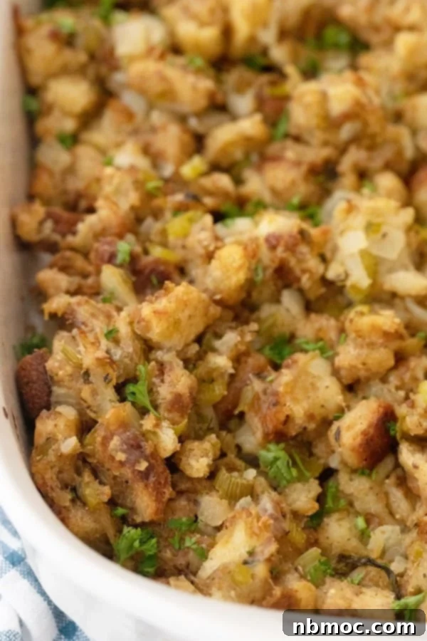 thanksgiving stuffing recipe