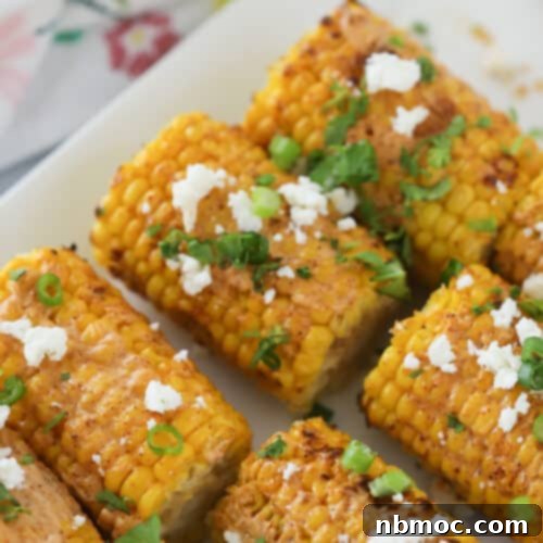 Delicious Grilled Mexican Street Corn