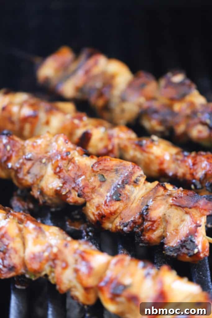 how to make this grilled Teriyaki Chicken Kebab recipe.