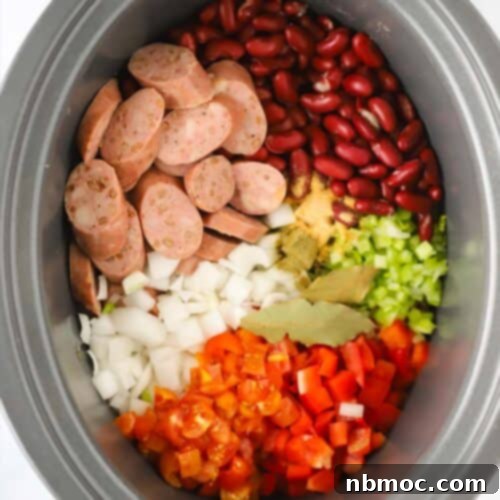 Delicious Slow Cooker Beans and Rice Recipe