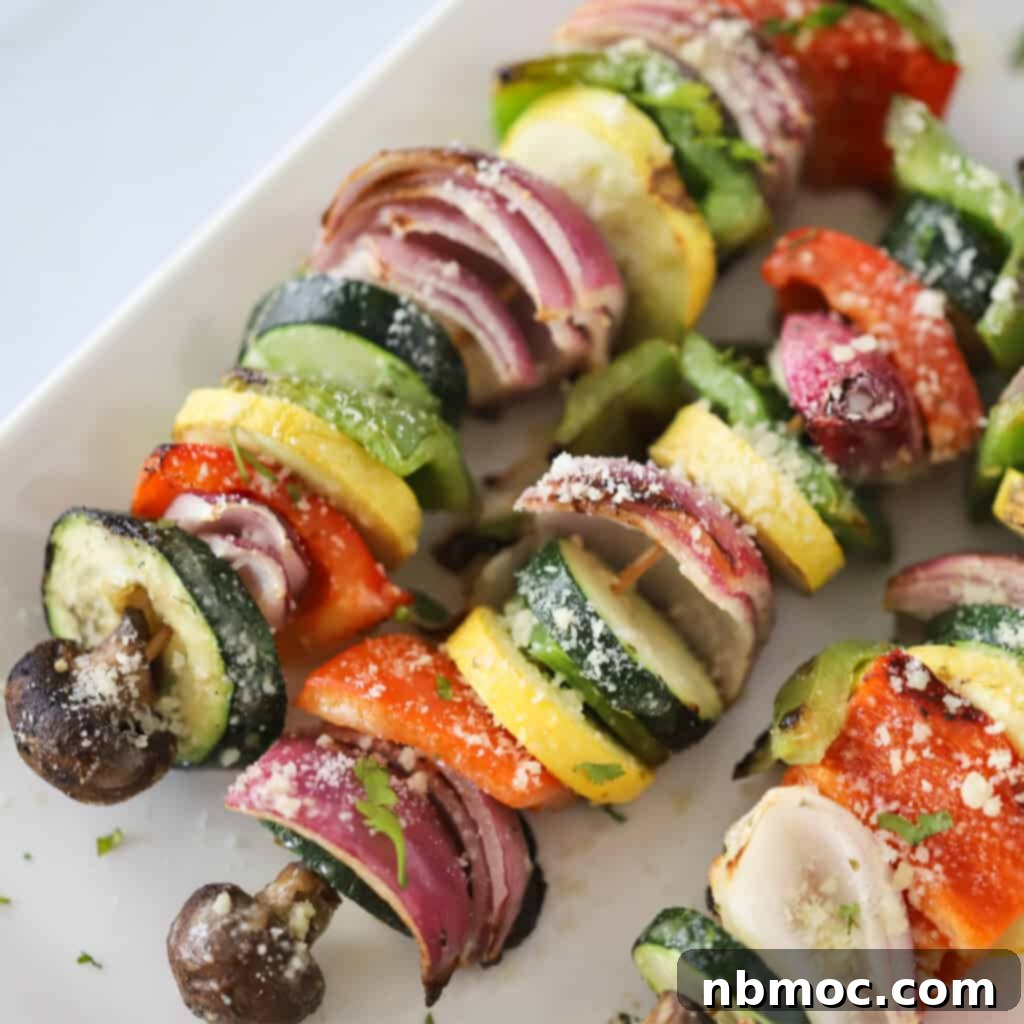 vegetable kabobs, 4th of july menu ideas