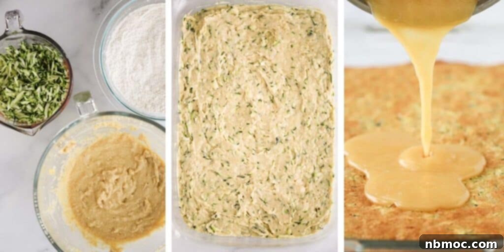 How to make zucchini cake with coconut and caramel topping, best zucchini cake recipe.