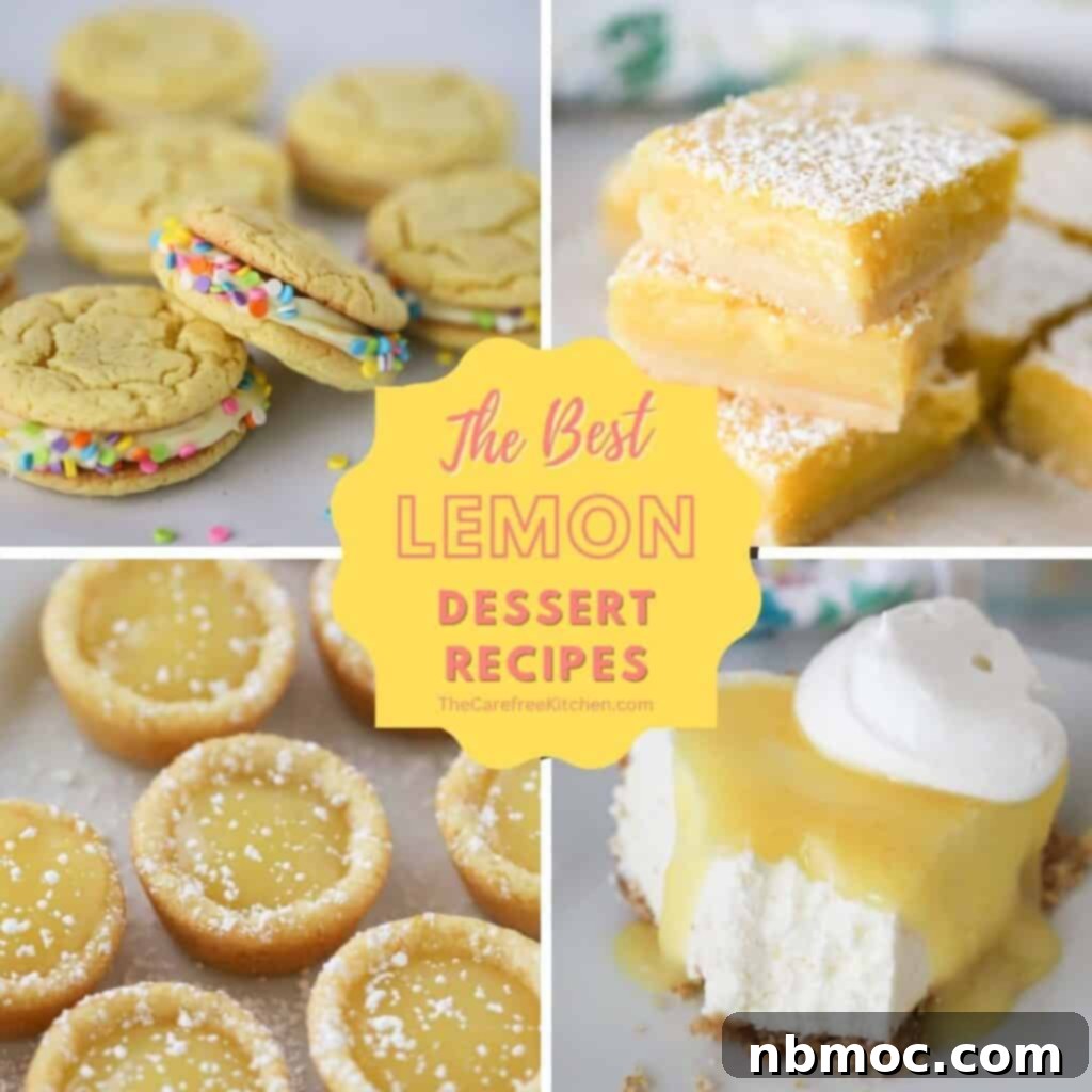 Zesty Lemon Treats 2 how to make the best lemon dessert recipes