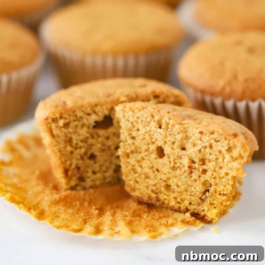 Irresistible Pumpkin Delights 19 The best pumpkin muffins on a tabletop.