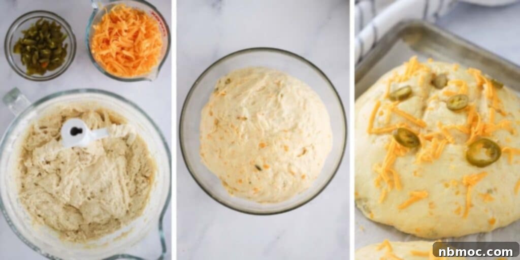 How to make jalapeno cheddar bread, the best recipe for jalapeno bread.