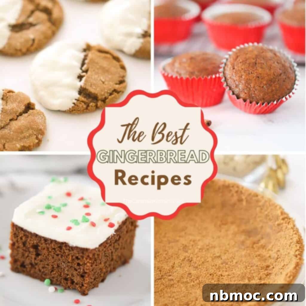 Ultimate Gingerbread Creations 2 the best gingerbread recipes, holiday gingerbread recipes