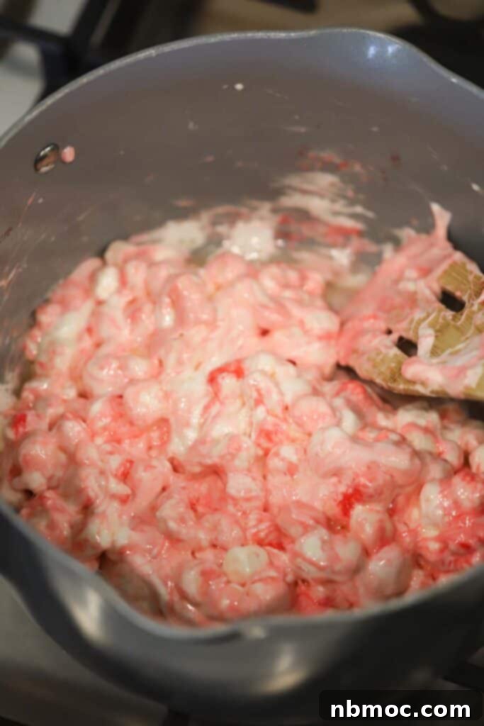 How to make marshmallow Rice Krispie brains for an easy Halloween party treat.
