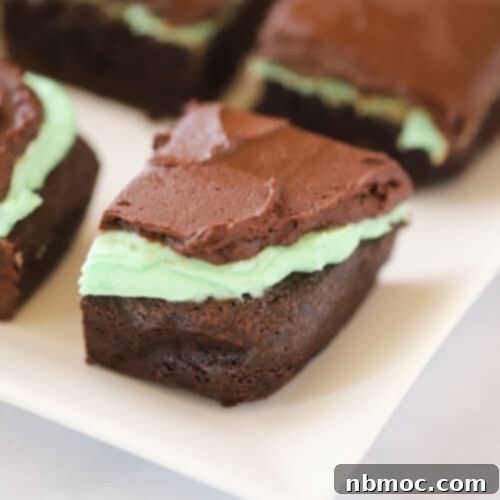 how to make Grasshopper Brownies Recipe