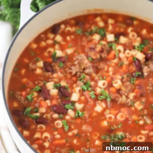 Delicious Pasta Fagioli Soup