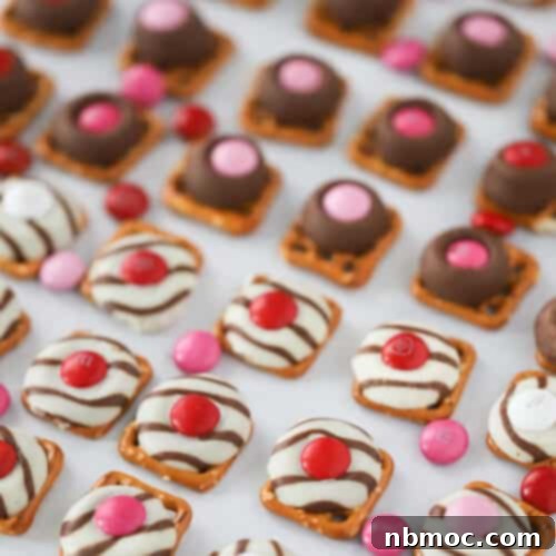 how to make valentines pretzel bites recipe