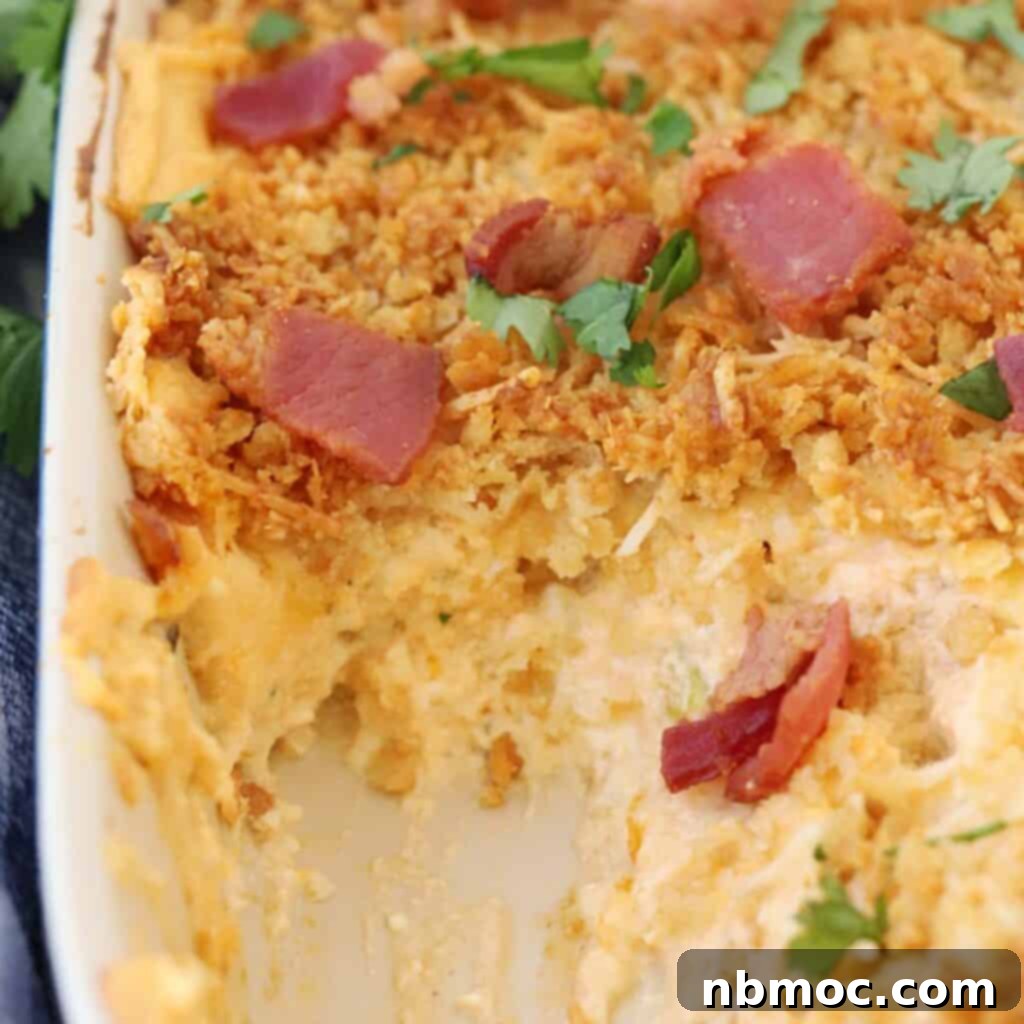 Frank's Buffalo chicken dip recipe, Frank's Red Hot buffalo chicken dip for a Taylor Swift event.
