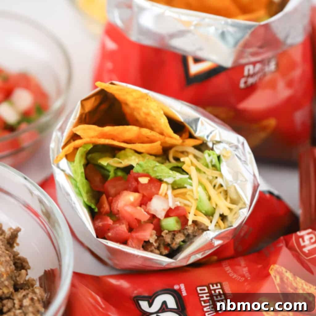 How to make the best walking tacos for your next Taylor Swift party.