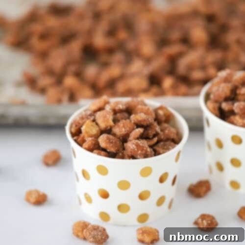 Churro Oyster Crackers, a sweet and salty homemade snack mix.