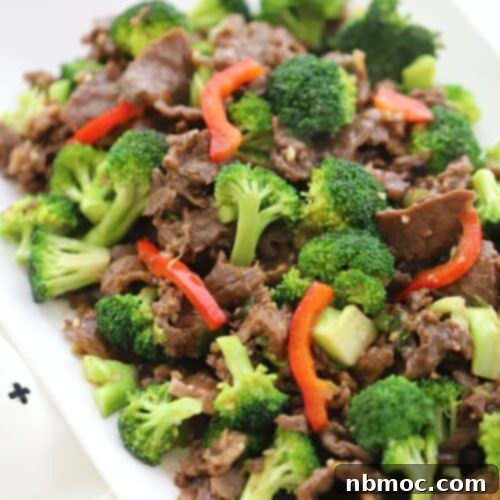 Sticky Teriyaki Beef and Vegetable Skillet 7 Homemade Teriyaki marinade for easy teriyaki beef and broccoli stir fry on a white plate served with rice, recipes with carne picada