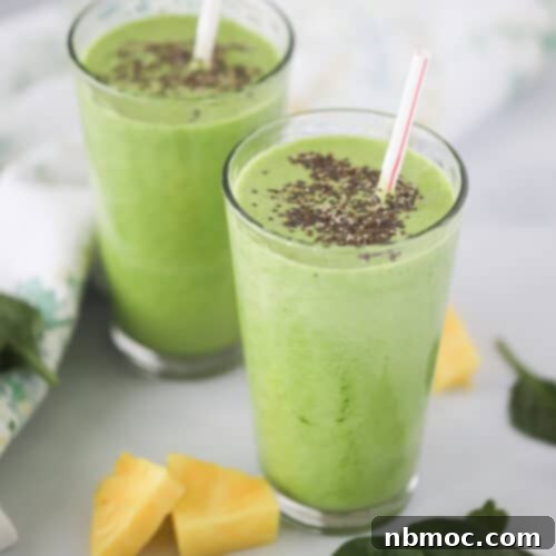 how to make a healthy green smoothie recipe