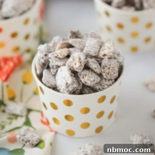 how to make nutella muddy buddies recipe