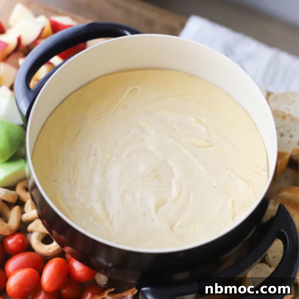 how to make homemade cheese fondue recipe