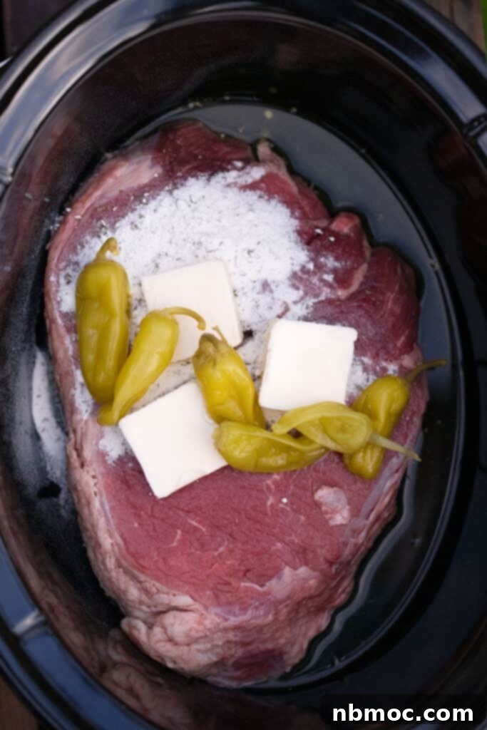 how to make mississippi pot roast