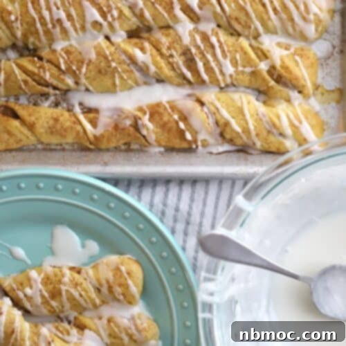 Einkorn Cinnamon bread twists ready to be enjoyed.
