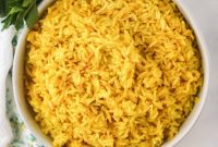 Saffron Sunrise Rice